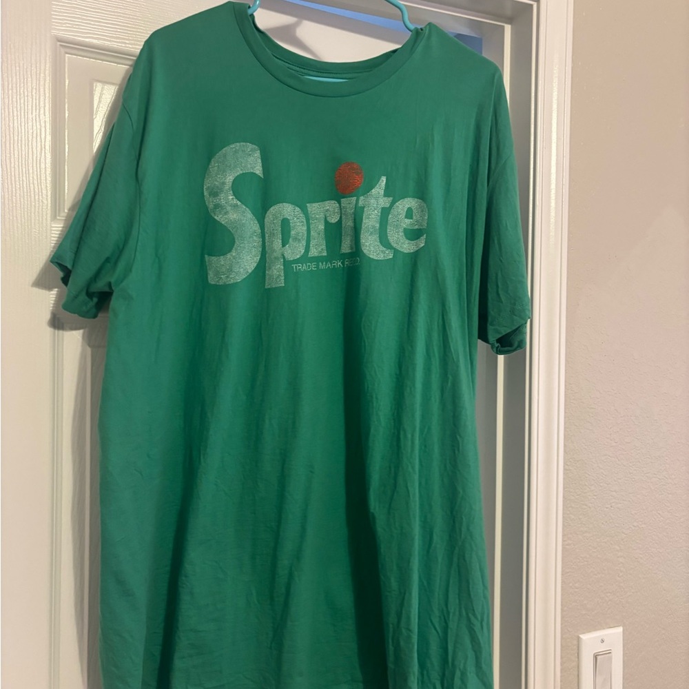 Coca Cola Green Graphic Tee with White Logo